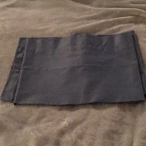 Curtains - Two Valances gray-blue color